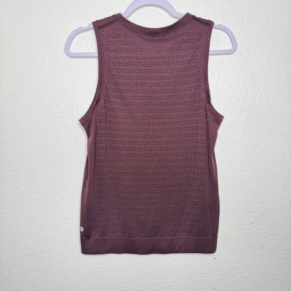 Lululemon Womens Tank Size M Breeze by Muscle Tank Top II Pullover Activewear - Picture 2 of 8